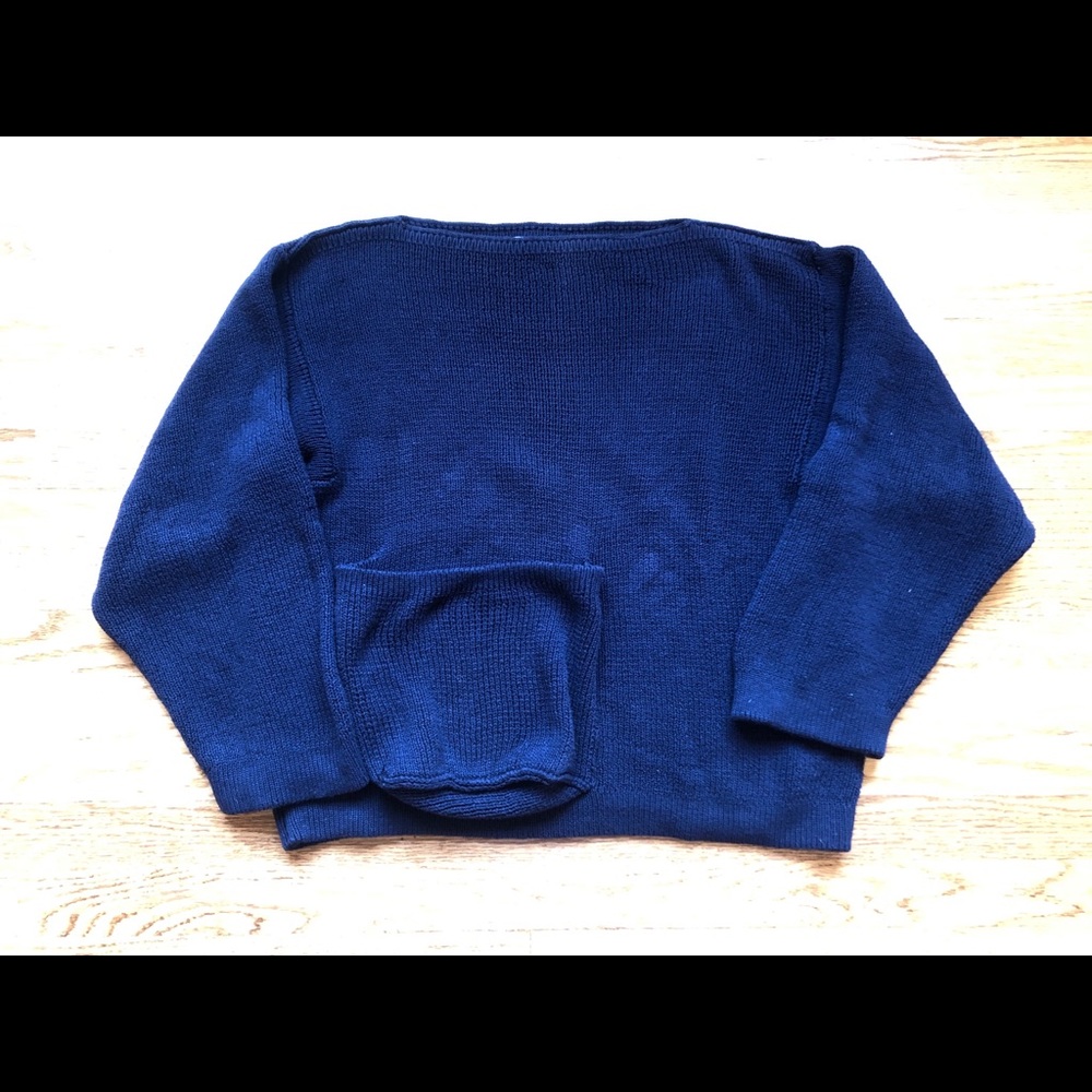 Paul Smith 100% Cotton Slouchy Pullover Sweater
